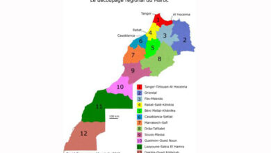 | Mapa de Marruecos