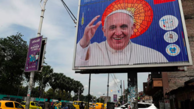 El Papa Francisco llega al Congo