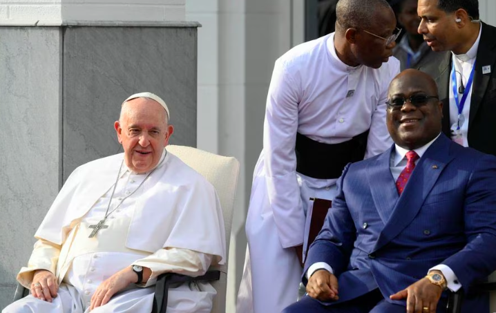 Papa Francisco en el Congo